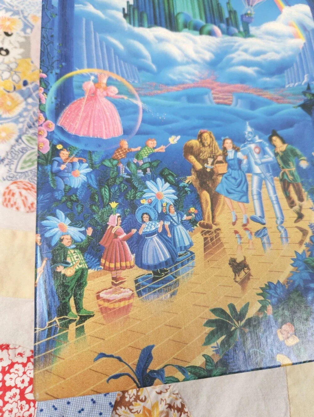 Wizard Of Oz SEALED Melanie Taylor Kent Golden 100 Piece Jigsaw Puzzle Rare 1989